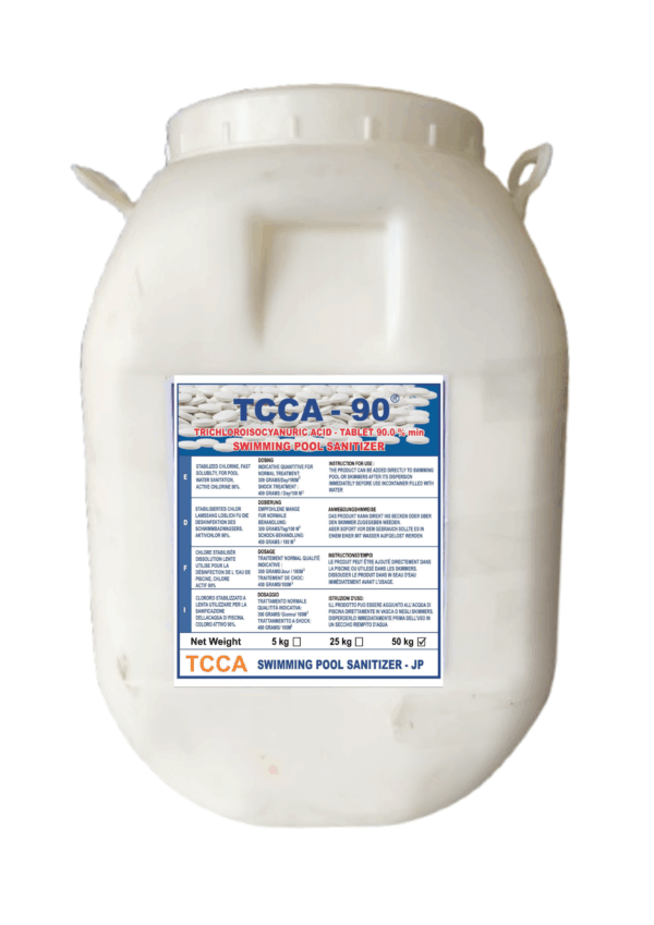 CHLORINE TCCA  90%  DẠNG VIÊN