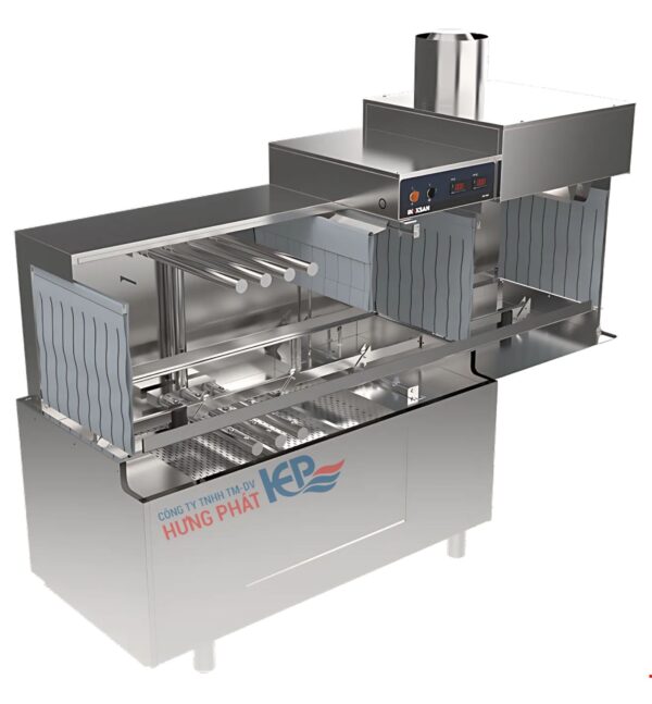 MÁY RỬA CHÉN BĂNG CHUYỀN CÔNG NGHIỆP INOKSAN BKE 1500R - Hình ảnh 3