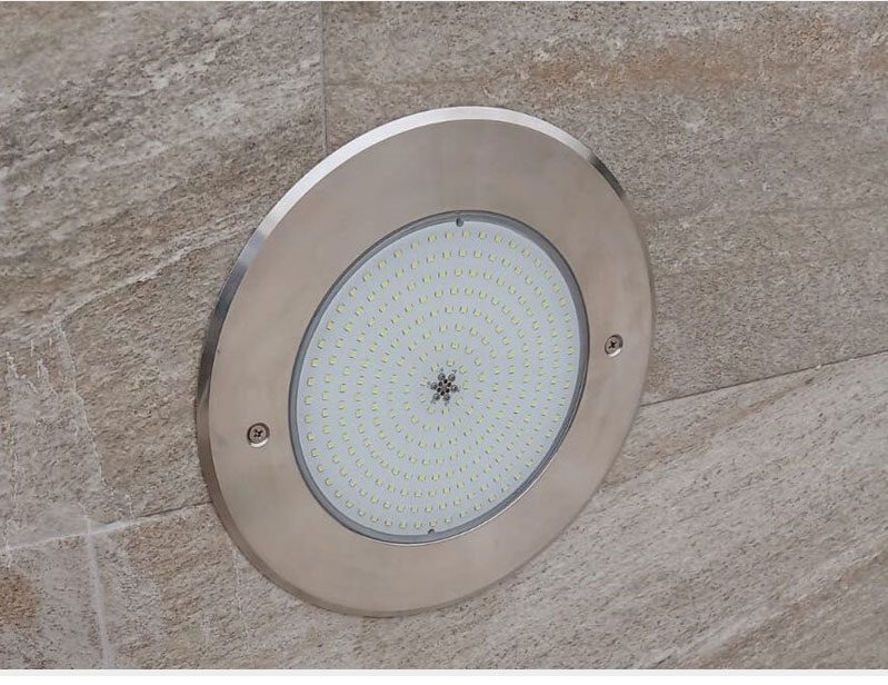 Đèn LED hồ bơi 18W,35W,42W,Vòng thép không gỉ